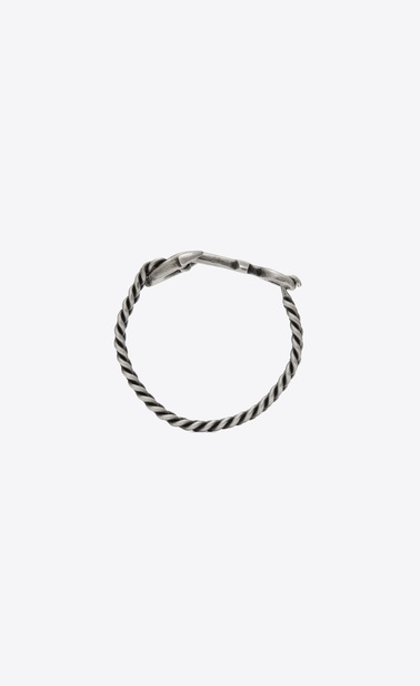 FOLK Anchor bracelet in silver-toned metal